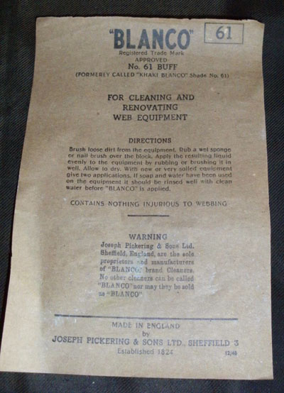 Blanco 61  Buff wrapper