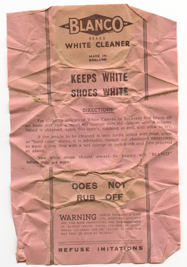 white Blanco wrapper