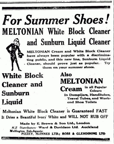 meltonian advert evening post wellington NZ 1928