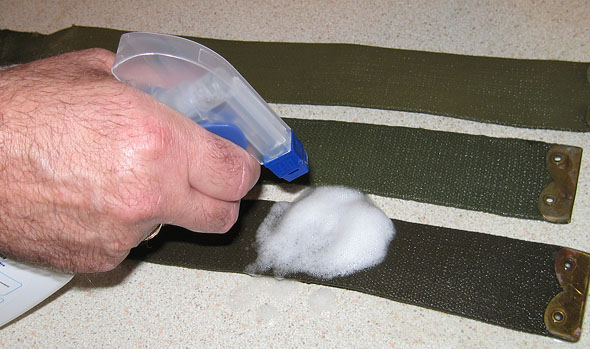webbing cleaning