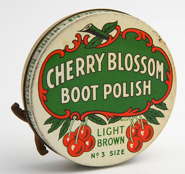 Cherry Blossom boot polish