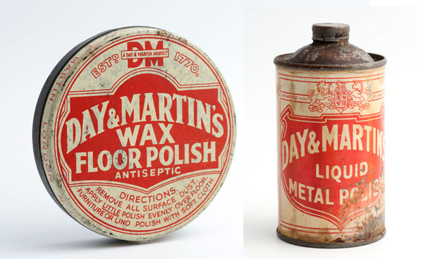 Day & Martin metal polish and floor wax