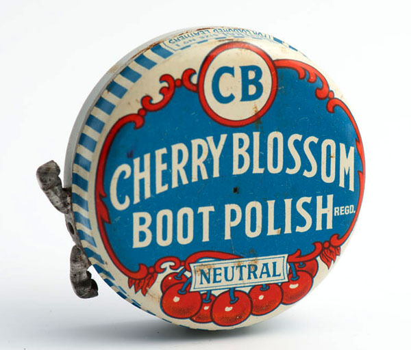 Cherry Blossom boot polish neutral