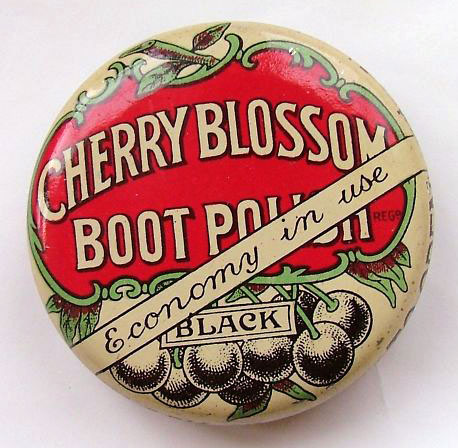 Cherry Blossom boot polish