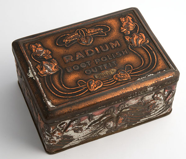 Radium boot polish outfit tin Radium boot polish outfit tin