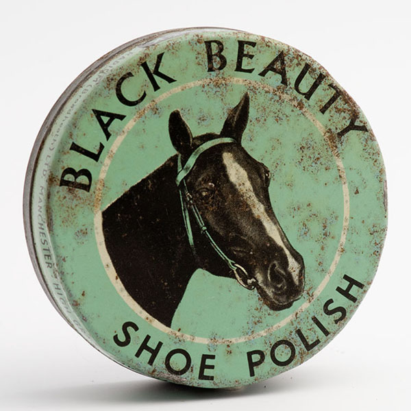 Black Beauty shoe polish by Radium (Broadheath) Ltd