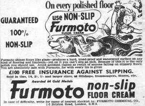 Furmoto non-slip floor polish