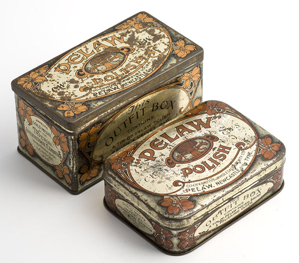 Pelaw polish outfit tins Pelaw polish outfit tins